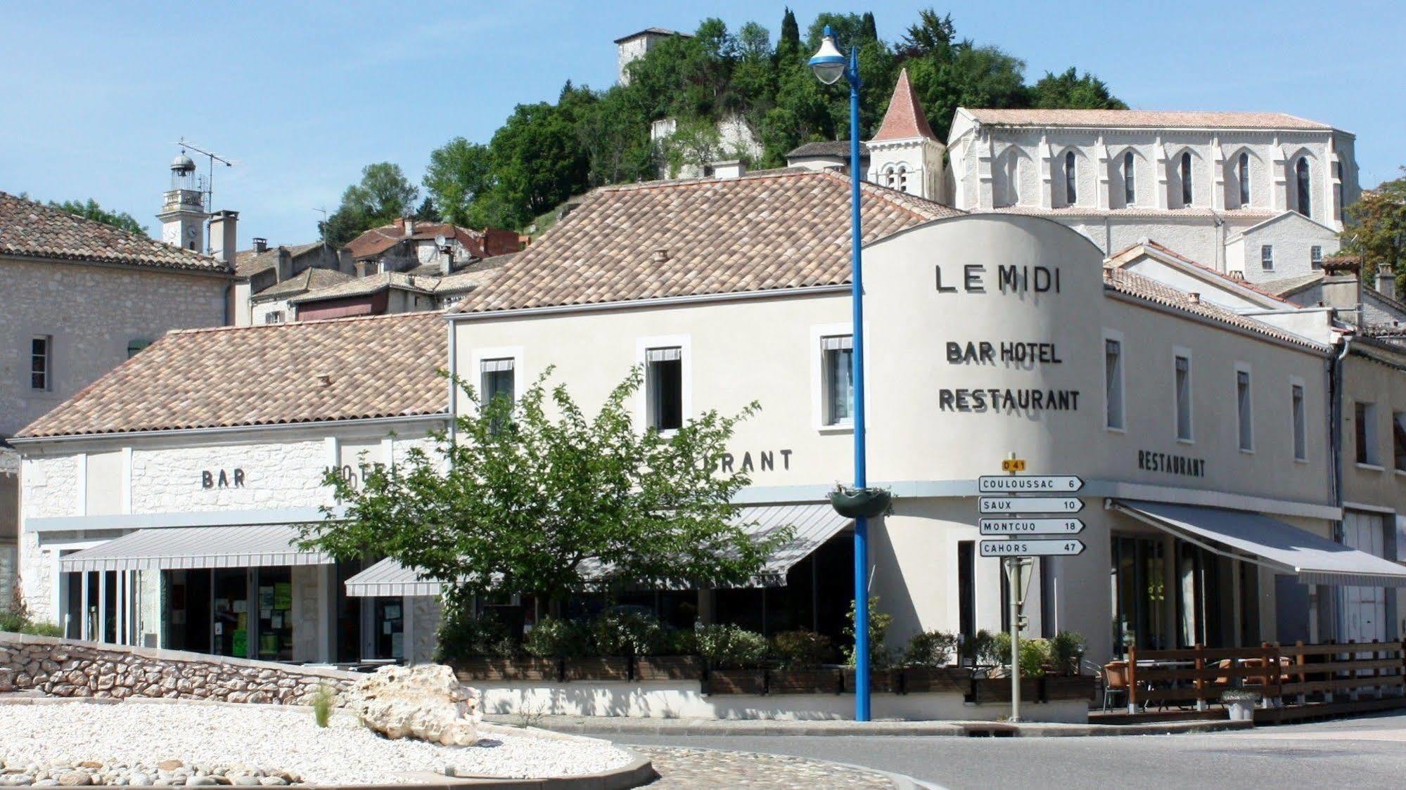 Hotel Le Midi Montaigu-de-Quercy Екстериор снимка